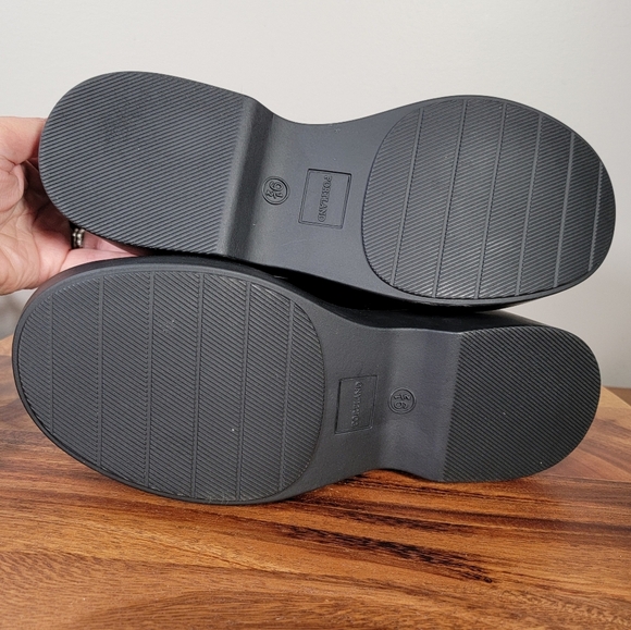 Black Ankle Boots with Zipper - Picture 9 of 12